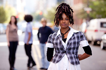 Image showing Beautiful African American