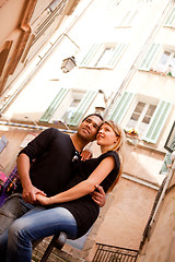 Image showing French Lifestyle Couple