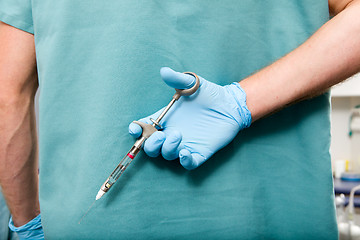 Image showing Big Dentist Needle