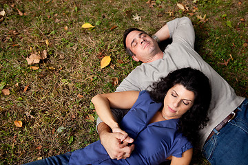 Image showing Dream Couple Grass