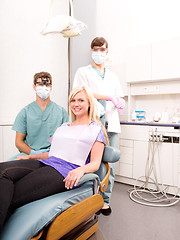 Image showing Dental Clinic with Patient