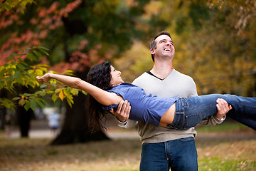 Image showing Playful Healthy Relationship