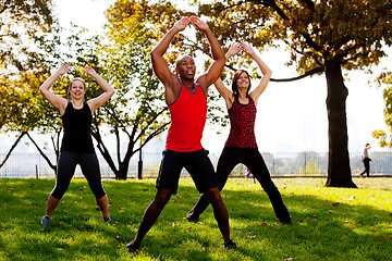 Image showing Jumping Jacks