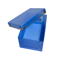 Image showing Blue Plastic Box