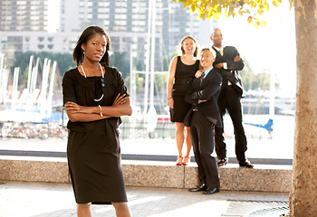 Image showing Business Team Woman