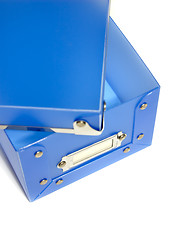 Image showing Blue Plastic Box