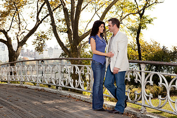 Image showing Park Couple Love