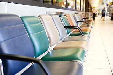 Image showing Airport Terminal Chair