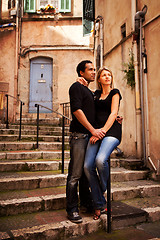 Image showing Europe Street Couple