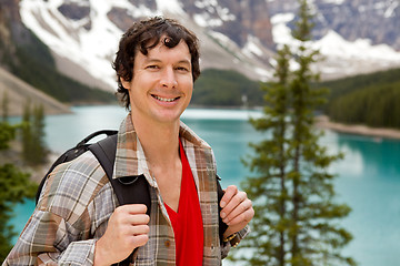 Image showing Mountain Hike Portrait