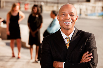 Image showing Business Man Laugh