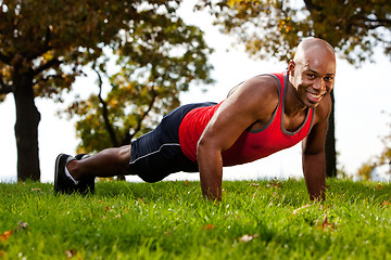 Image showing Push Up