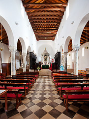 Image showing Interior Old Cathedral