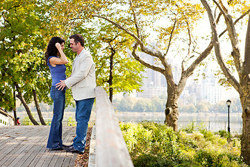 Image showing Park Couple Love