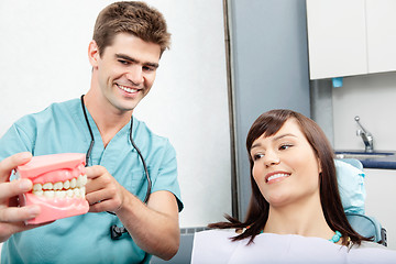 Image showing Dental Clinic Patient