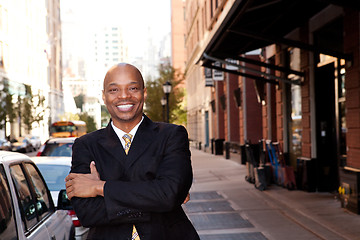 Image showing Happy Business Man