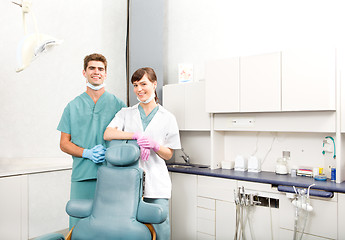 Image showing Dental Team in Clinic