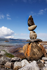 Image showing Rock Stack Sculpture