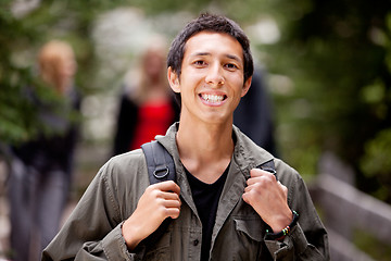 Image showing Happy Camper Man