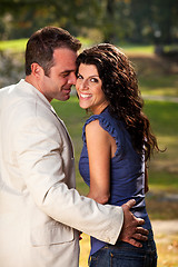 Image showing Happy Couple Flirt