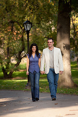 Image showing Happy Couple Walk