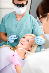 Image showing Dentist Patient