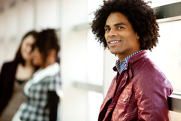 Image showing Handsome African American Male