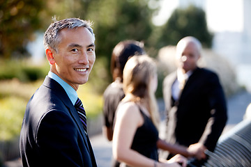 Image showing Group of Four Business People