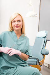 Image showing Dental Worker Portrait