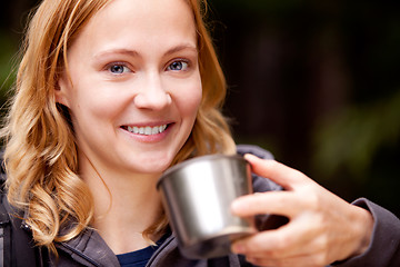 Image showing Woman Portrait Outdoor