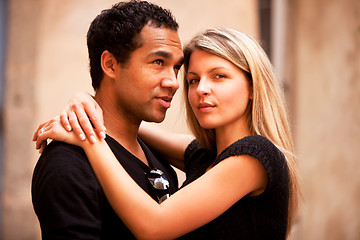 Image showing Attractive French Couple 