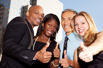 Image showing Business Thumbs Up