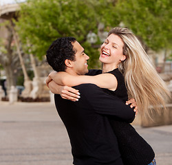 Image showing Happy Excited Couple