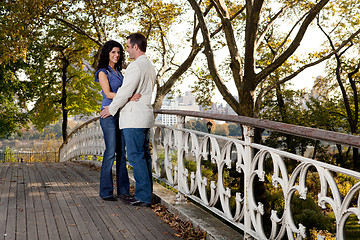 Image showing Park Couple Love