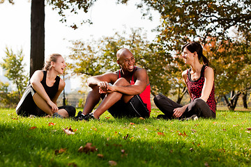 Image showing Park Friends