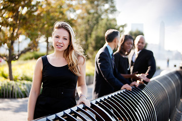 Image showing Beautiful Business Woman