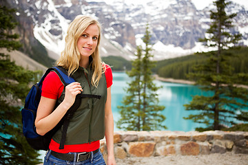 Image showing Hiking Portrait 