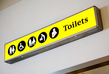 Image showing Toilet Sign