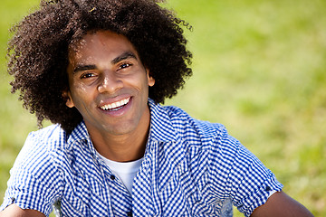 Image showing Attractive Man Smiling at the Camera