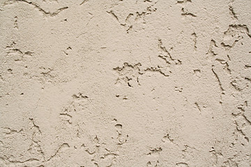 Image showing Beige concrete wall