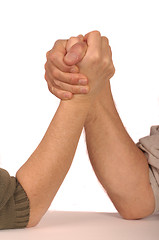 Image showing Arm Wrestle