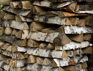 Image showing Woodpile.