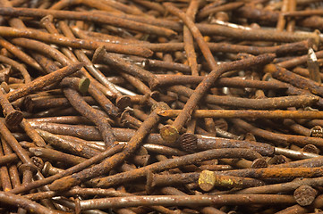 Image showing Rusty nails.