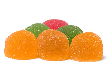 Image showing Fruit jellies.