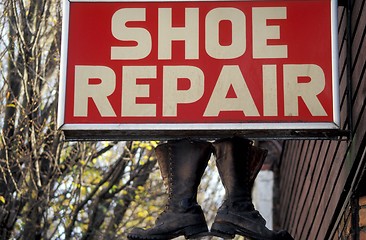 Image showing Shoe  Repair