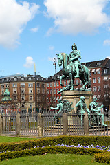 Image showing King Christian V in Copenhagen