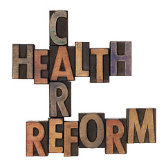 Image showing health care reform crossword