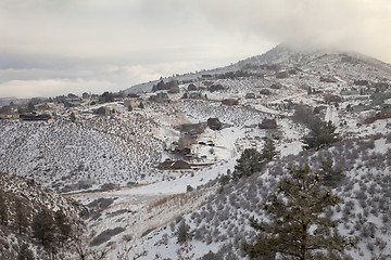 Image showing mountain living at Colorado foothills