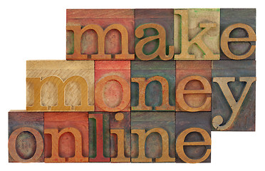 Image showing make money online