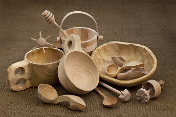 Image showing folk wood craft from Poland